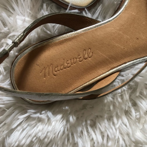 Madewell Silver Heidi Slingback Sandals - 7 - Picture 3 of 10